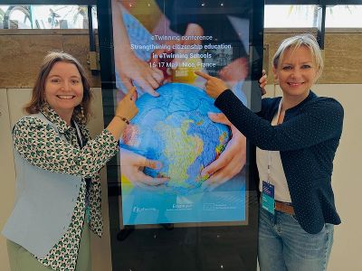 eTwinning-Conference in Nizza © FS Schloss Stein eTwinning-Conference in Nizza