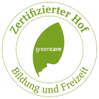 Das Bild zeigt das Log für Green Care