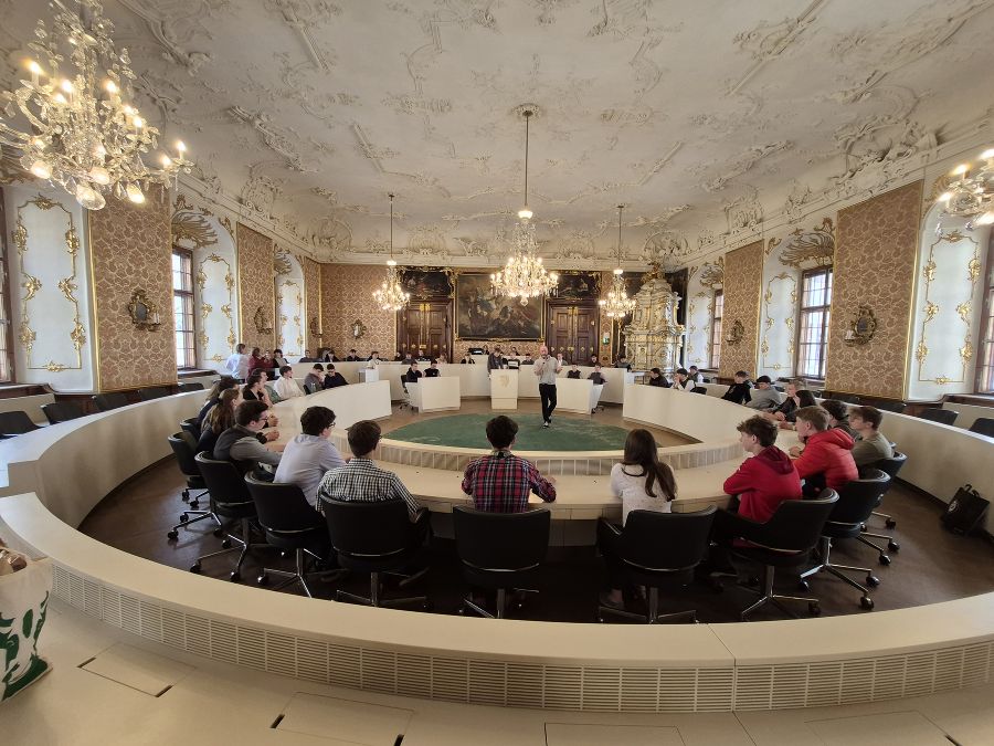 Sitzungssaal des Landtages Sitzungssaal des Landtages