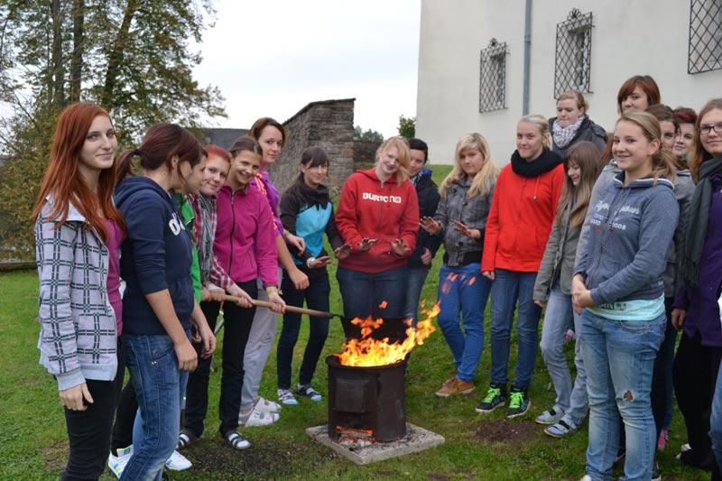 Kastanien braten Kastanien braten