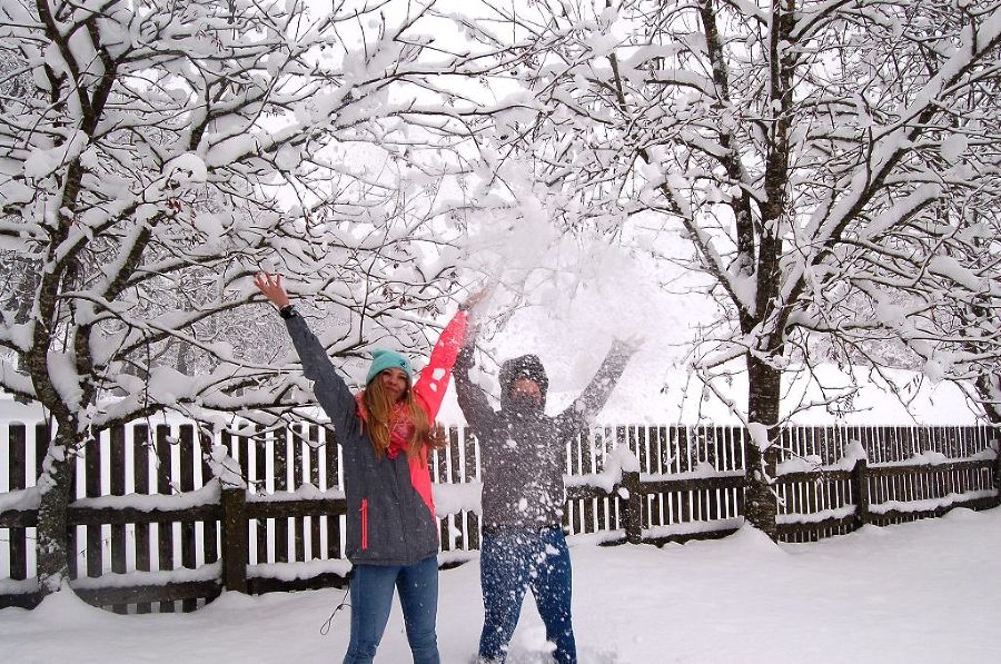 Spaß im Schnee :-)