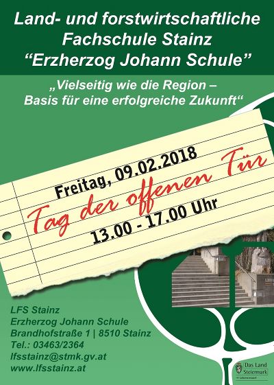 Tag der offenen Tür © LFS Stainz Tag der offenen Tür © LFS Stainz