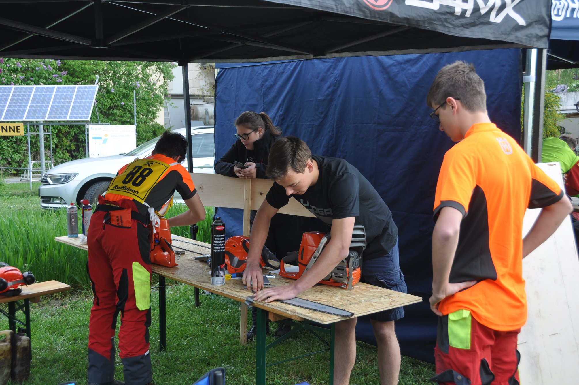 18. Staatsmeisterschaft der Waldarbeit 18. Staatsmeisterschaft der Waldarbeit