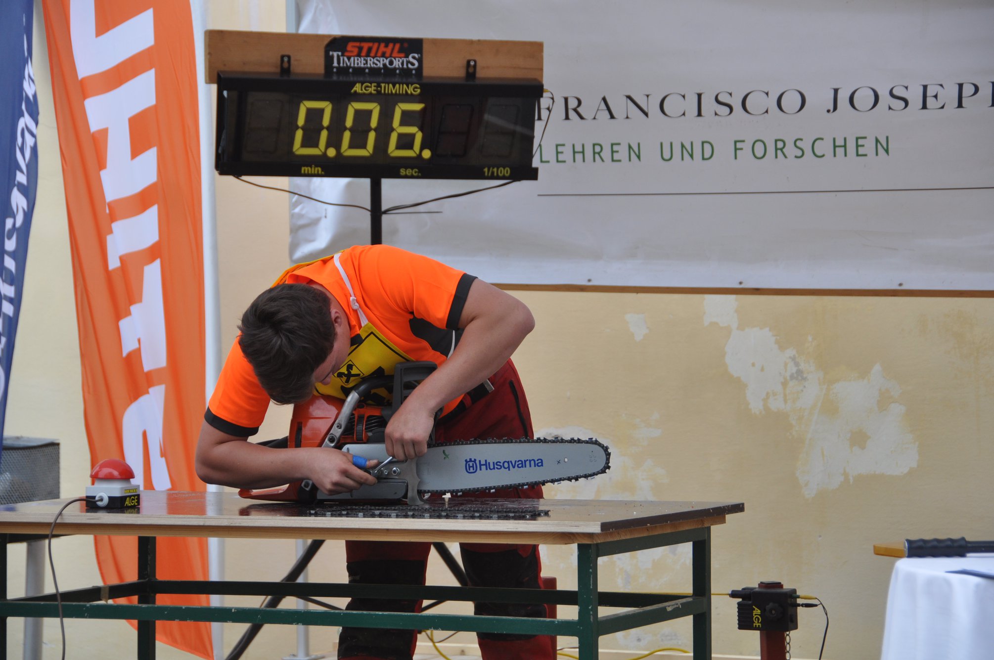 18. Staatsmeisterschaft der Waldarbeit 18. Staatsmeisterschaft der Waldarbeit
