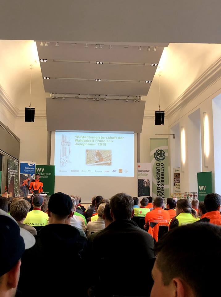 18. Staatsmeisterschaft der Waldarbeit 18. Staatsmeisterschaft der Waldarbeit
