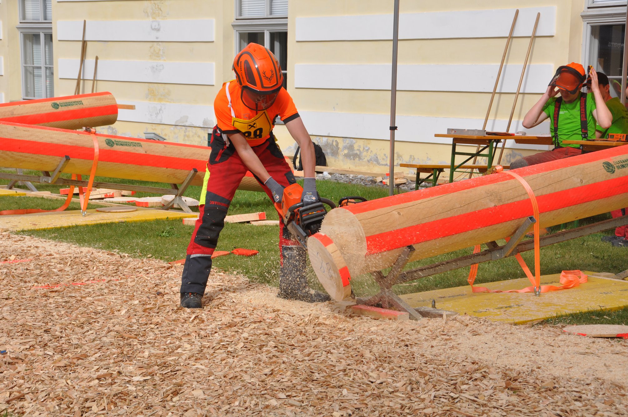 18. Staatsmeisterschaft der Waldarbeit 18. Staatsmeisterschaft der Waldarbeit