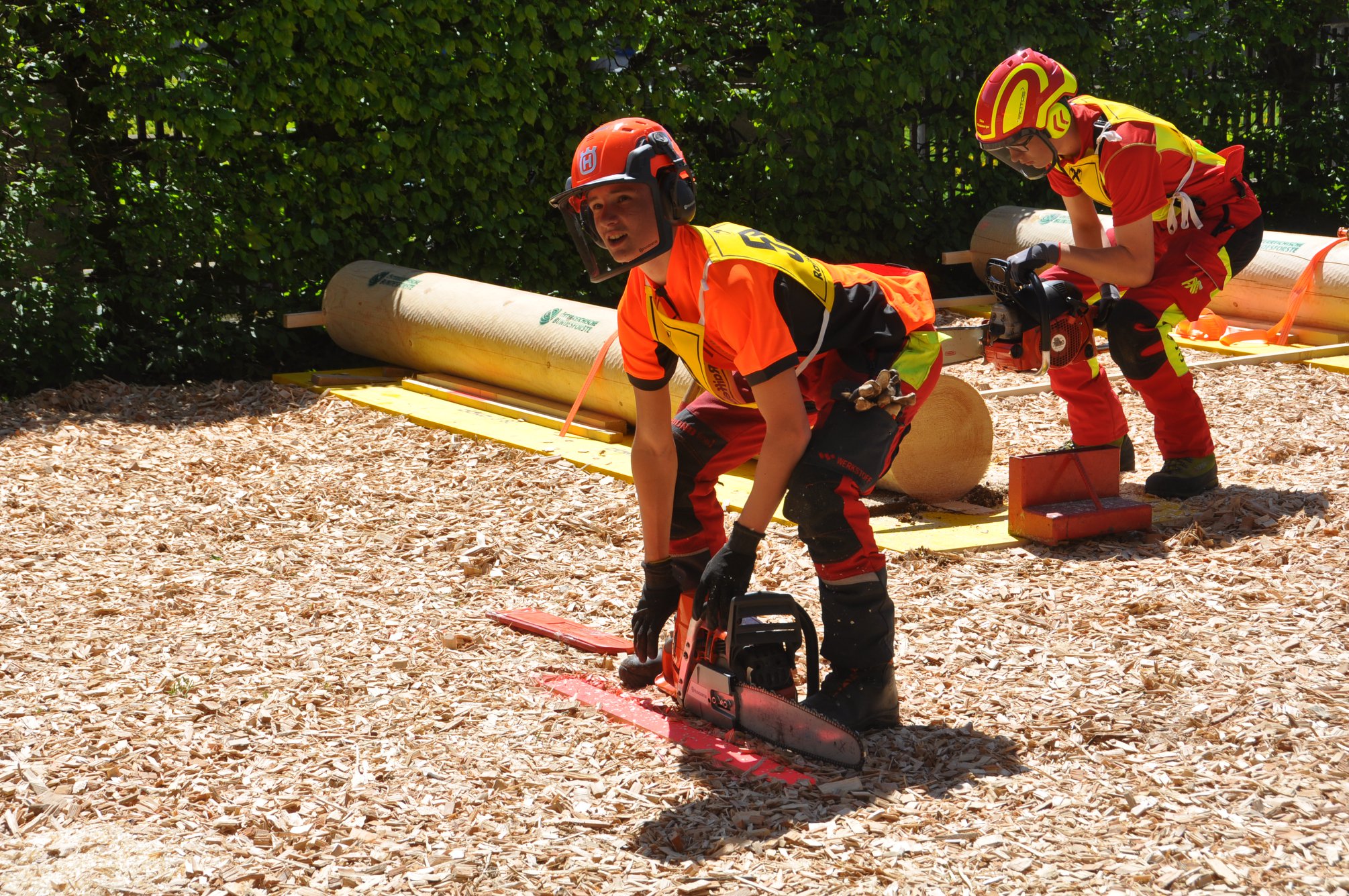 18. Staatsmeisterschaft der Waldarbeit 18. Staatsmeisterschaft der Waldarbeit