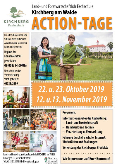 Kirchberger Actiontage 2019 © LFS Kirchberg am Walde Kirchberger Actiontage 2019 © LFS Kirchberg am Walde