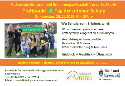 Tag der offenen Schule © FS Vorau Tag der offenen Schule © FS Vorau