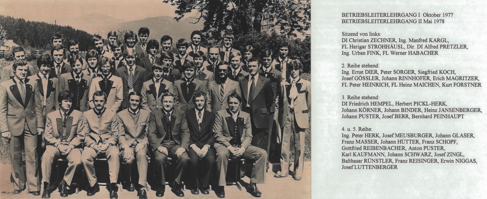 Absolventen 1977 & 1978