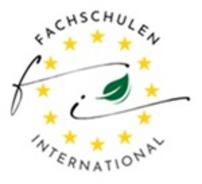 Logo Fachschulen International, Erasmus+