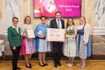 Das Projektteam bei der Preisverleihung im Landwirtschaftsministerium  © FS Feistritz