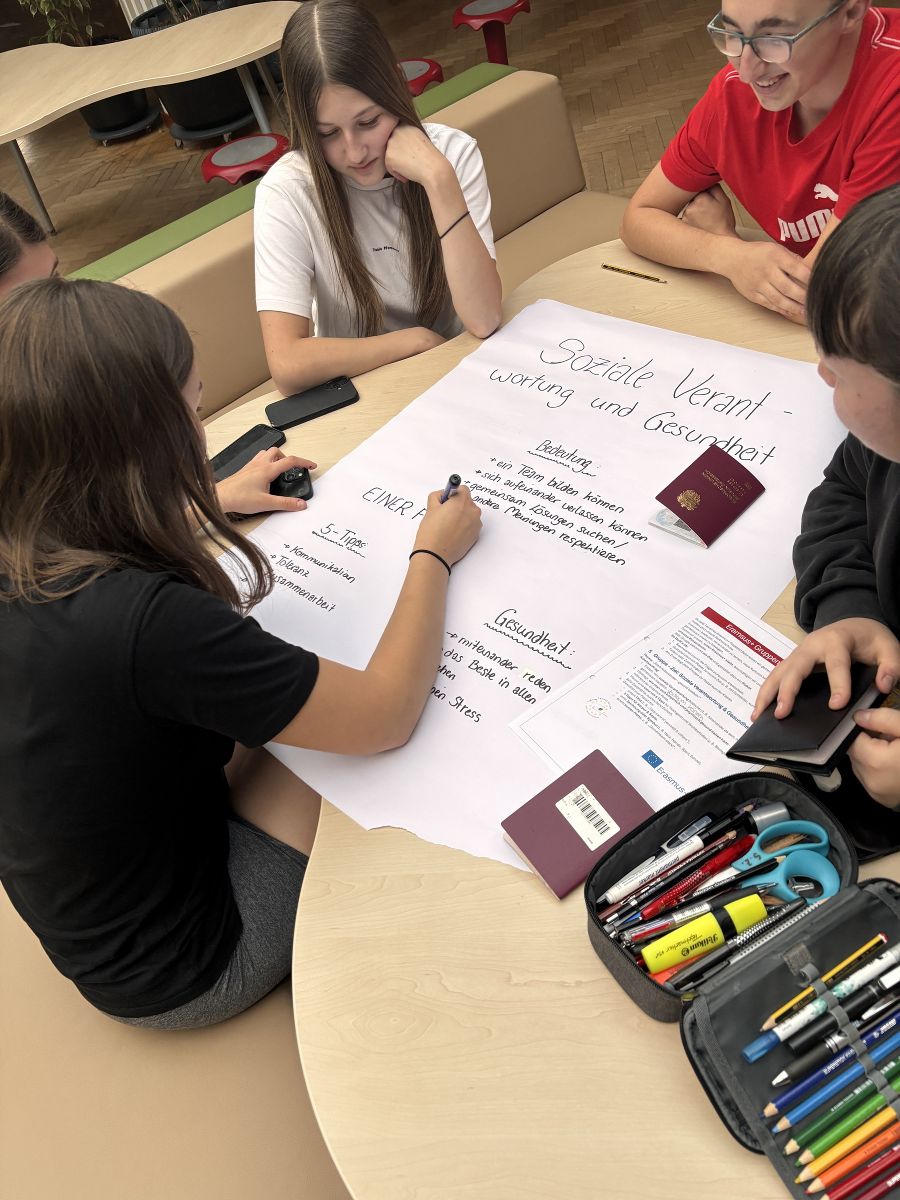 Schüler*innen der LFS Kirchberg 