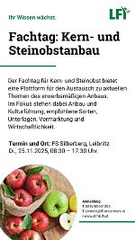 Einladung und Info Fachtag Kern- und Steinobst