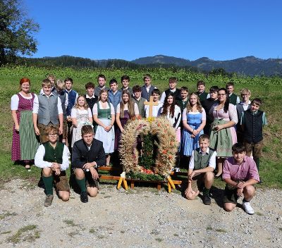 Das Bild zeigt die 1B Klasse Ernährungswirtschat und Landwirtschaft