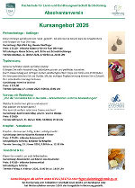  NEU - Kursprogramm des Absolventenvereins - NEU © FSLE Großlobming