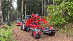 Unsere Forsttechnik in Aktion