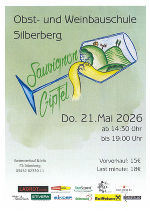 Flyer für den Sauvignon blanc Gipfel 2026 mit wichtigen Informationen 