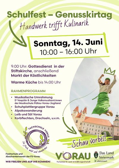 Schulfest - Genusskirtag  © FS Vorau