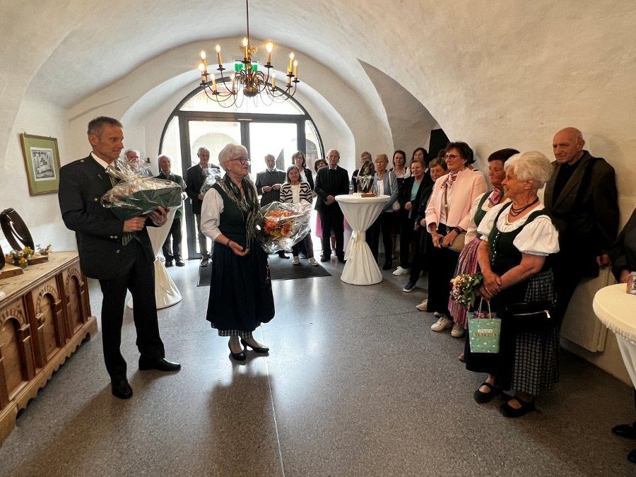 85. Geburtstag von Direktorin Helene Hude