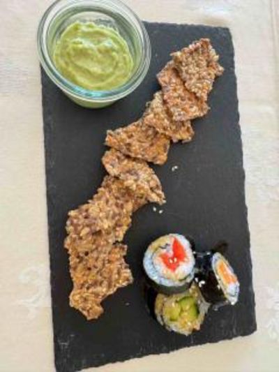 schön angerichtetes Essen