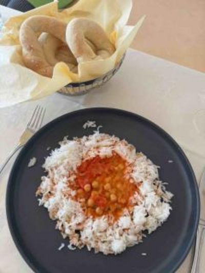 schön angerichtetes Essen