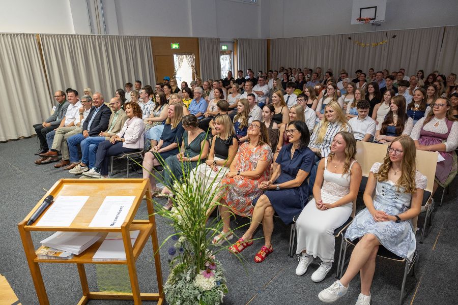 Abschlussfeier des dritten Jahrganges