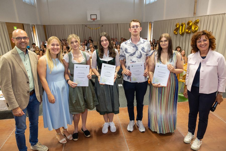 Abschlussfeier des dritten Jahrganges