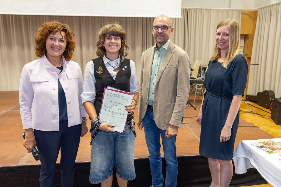Abschlussfeier des dritten Jahrganges