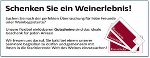 Schenken Sie ein Weinerlebnis! Gutschein für Weinliebhaber:innen