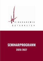Seminarprogramm Weinakademie 2026/2027