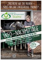 Hier sind die Termine für die Infonachmittage aufgelistet: Diese sind jeweils donnerstags nach telefonischer Vereinbarung von 14.30 Uhr bis 16.30 Uhr 