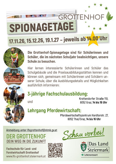 Flyer zu den Spionagetagen