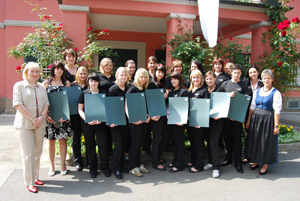 Schülerinnen und Schüler der FS Schloss Stein © FS Schloss Stein Schülerinnen und Schüler der FS Schloss Stein
