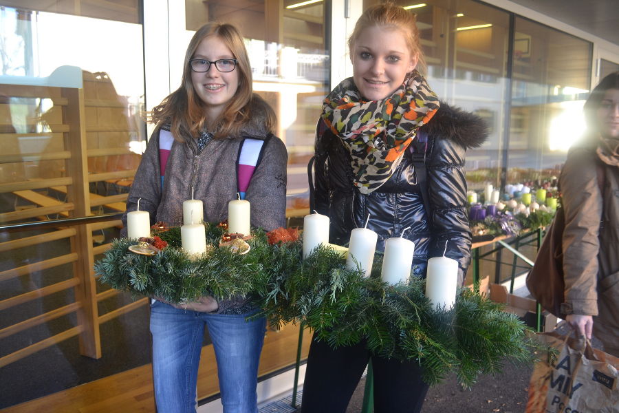 Adventkranzsegnung