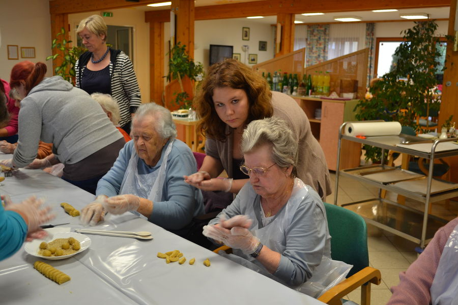 Kekse backen im adcura Pertlstein