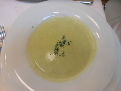 Lauchcremesuppe