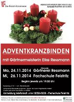 Adventkranzbinden © FS Feistritz