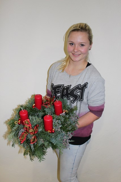 Adventkranz binden