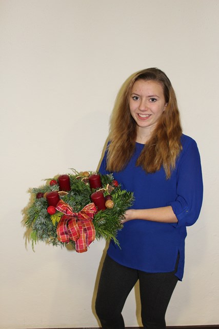 Adventkranz binden