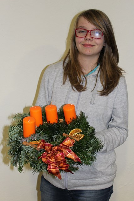 Adventkranz binden