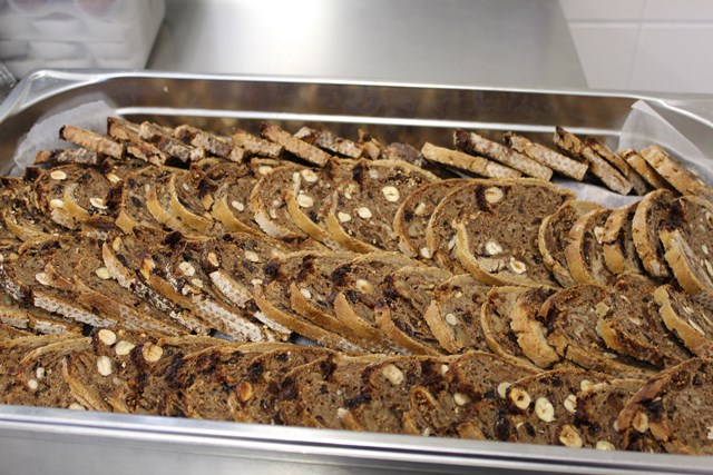 Kekse und Kletzenbrot