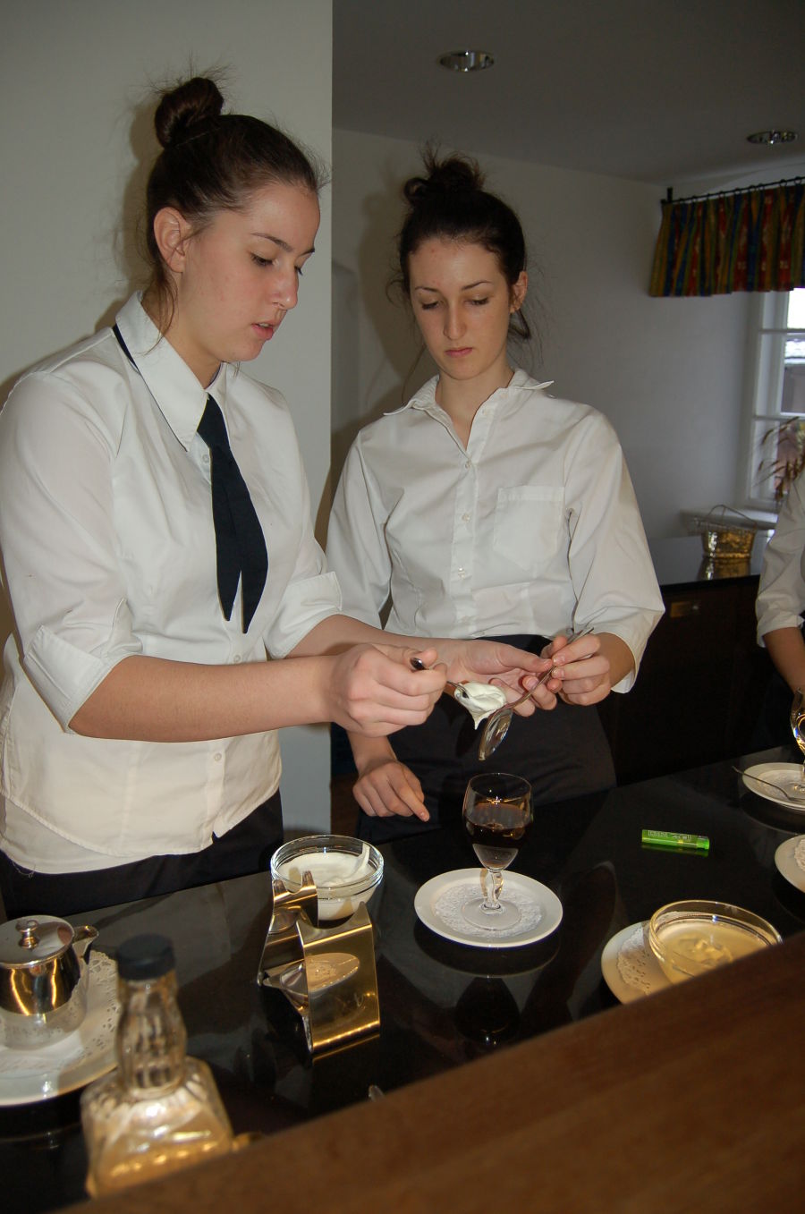 Zubereitung von Irish Coffee