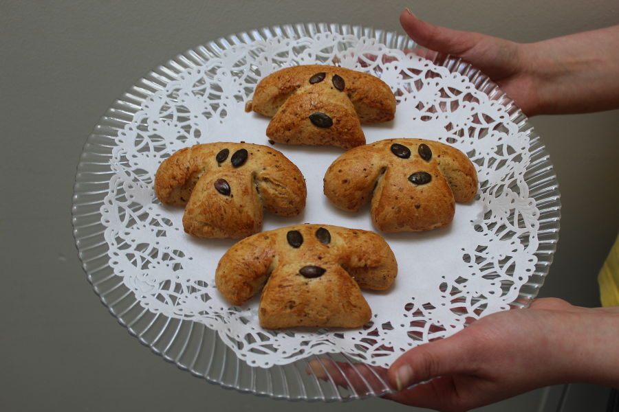 Kreatives Germgebäck der 1. Klasse