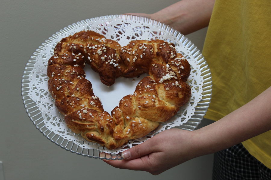 Kreatives Germgebäck der 1. Klasse