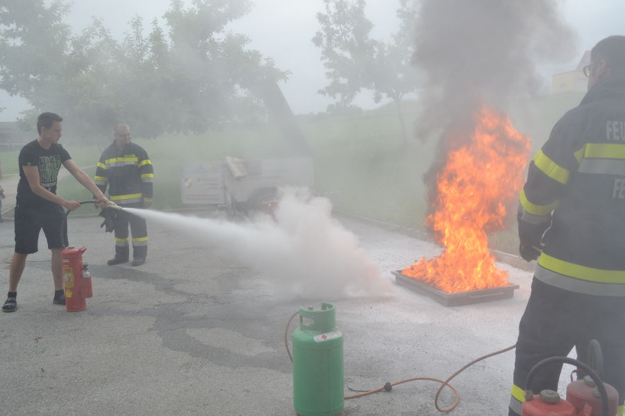 Brandschutzübung