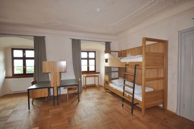 Internatszimmer im Schloß © LFS Kirchberg/Walde Internatszimmer im Schloß