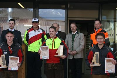 Siegerehrung © LFS Kirchberg/Walde Siegerehrung