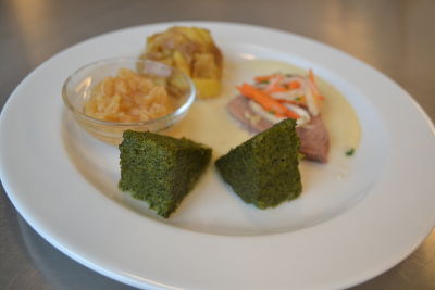 Spinatsouffle