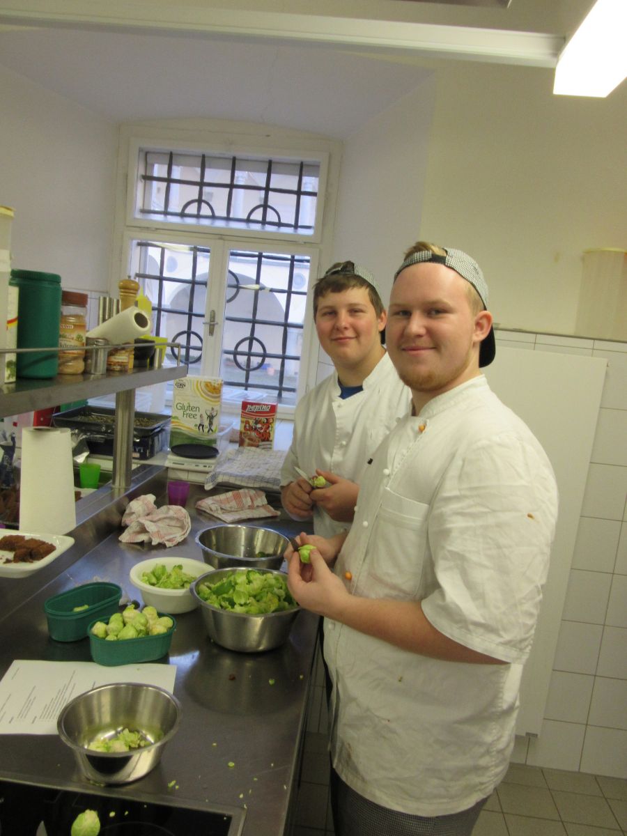 Essen für die Eltern des 3.JG